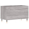 vidaXL Record Cabinet Grey Sonoma 74.5x38x48 cm Engineered Wood