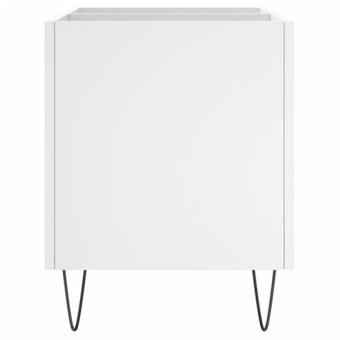 vidaXL Record Cabinet White 74.5x38x48 cm Engineered Wood