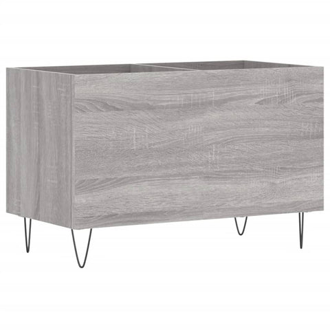 vidaXL Record Cabinet Grey Sonoma 74.5x38x48 cm Engineered Wood