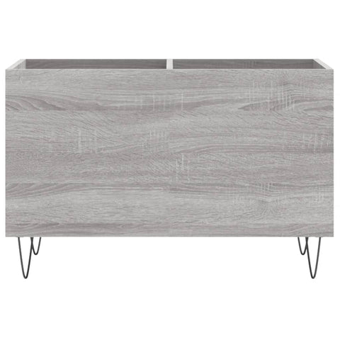 vidaXL Record Cabinet Grey Sonoma 74.5x38x48 cm Engineered Wood