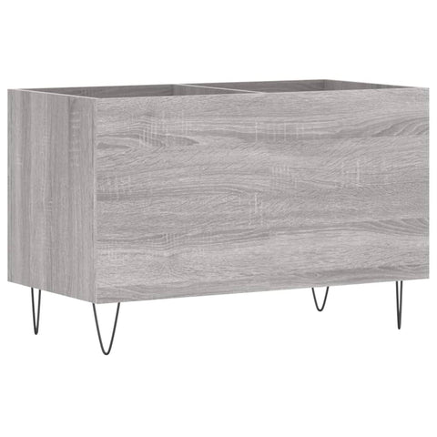 vidaXL Record Cabinet Grey Sonoma 74.5x38x48 cm Engineered Wood