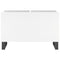 vidaXL Record Cabinet White 74.5x38x48 cm Engineered Wood