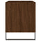 vidaXL Record Cabinet Brown Oak 74.5x38x48 cm Engineered Wood