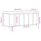 vidaXL Record Cabinet Concrete Grey 100x38x48 cm Engineered Wood