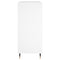 vidaXL Record Cabinet White 84.5x38x89 cm Engineered Wood