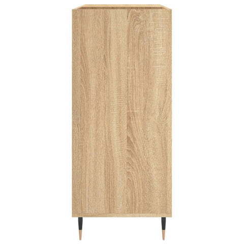 vidaXL Record Cabinet Sonoma Oak 84.5x38x89 cm Engineered Wood