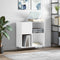 vidaXL Record Cabinet White 84.5x38x89 cm Engineered Wood