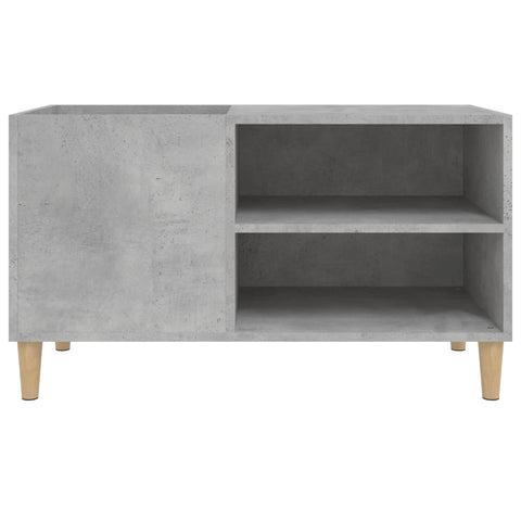 vidaXL Record Cabinet Concrete Grey 84.5x38x48 cm Engineered Wood