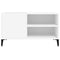 vidaXL Record Cabinet White 84.5x38x48 cm Engineered Wood