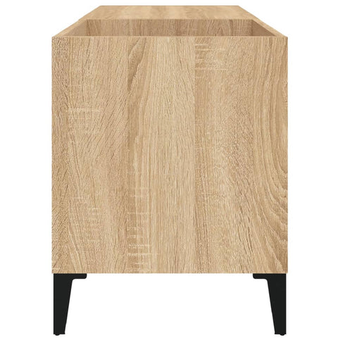 vidaXL Record Cabinet Sonoma Oak 84.5x38x48 cm Engineered Wood