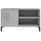 vidaXL Record Cabinet Concrete Grey 84.5x38x48 cm Engineered Wood