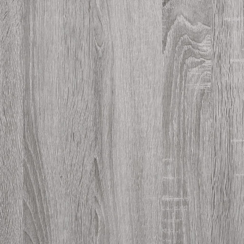 vidaXL Record Cabinet Grey Sonoma 84.5x38x48 cm Engineered Wood