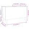 vidaXL Record Cabinet Concrete Grey 74.5x38x48 cm Engineered Wood