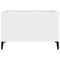 vidaXL Record Cabinet White 74.5x38x48 cm Engineered Wood