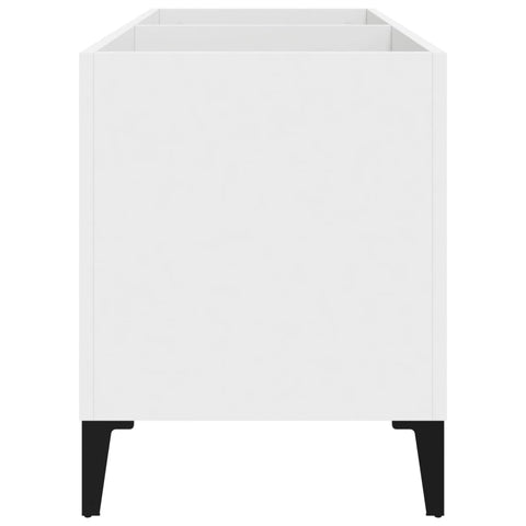 vidaXL Record Cabinet White 74.5x38x48 cm Engineered Wood