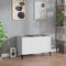 vidaXL Record Cabinet White 74.5x38x48 cm Engineered Wood