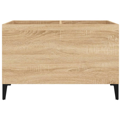 vidaXL Record Cabinet Sonoma Oak 74.5x38x48 cm Engineered Wood