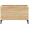 vidaXL Record Cabinet Sonoma Oak 74.5x38x48 cm Engineered Wood