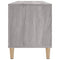 vidaXL Record Cabinet Grey Sonoma 100x38x48 cm Engineered Wood