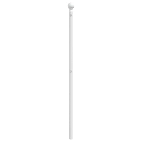 vidaXL Metal Replace Headboard White 160 cm