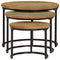 vidaXL Nesting Tables 3 pcs Solid Wood Reclaimed