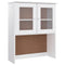 vidaXL Highboard ALTA White 77x35x165 cm Solid Wood Pine