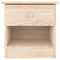 vidaXL Bedside Cabinet ALTA 41x35x41 cm Solid Wood Pine