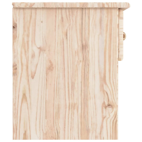vidaXL Bedside Cabinet ALTA 41x35x41 cm Solid Wood Pine