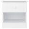vidaXL Bedside Cabinet ALTA White 41x35x41 cm Solid Wood Pine
