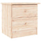 vidaXL Bedside Cabinet ALTA 41x35x41 cm Solid Wood Pine