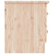 vidaXL Bedside Cabinet ALTA 41x35x41 cm Solid Wood Pine
