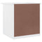 vidaXL Bedside Cabinet ALTA White 41x35x41 cm Solid Wood Pine