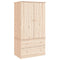 vidaXL Wardrobe ALTA 90x55x170 cm Solid Wood Pine