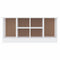 vidaXL Shoe Bench ALTA White 100x35x45 cm Solid Wood Pine