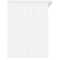 vidaXL Shoe Bench ALTA White 100x35x45 cm Solid Wood Pine
