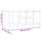 vidaXL Shoe Bench ALTA White 100x35x45 cm Solid Wood Pine