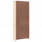 vidaXL Glass Display Cabinet ALTA 77x35x186.5 cm Solid Wood Pine