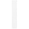vidaXL Glass Display Cabinet ALTA White 77x35x186.5 cm Solid Wood Pine