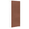vidaXL Glass Display Cabinet ALTA White 77x35x186.5 cm Solid Wood Pine