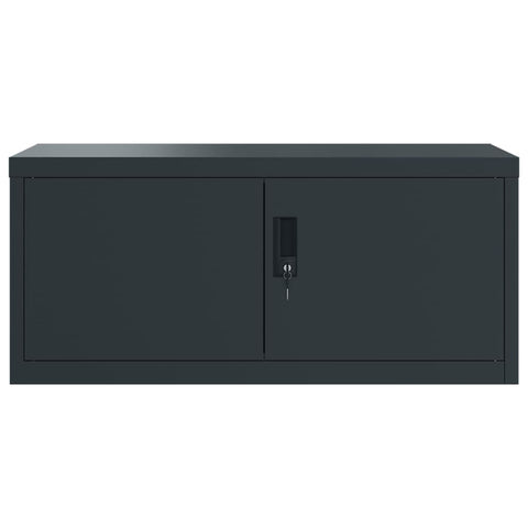 vidaXL File Cabinet Anthracite 90x40x40 cm Steel