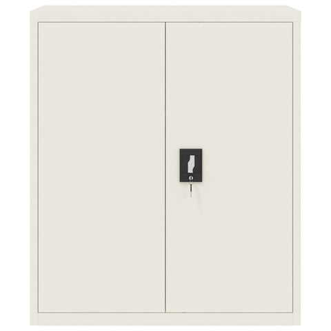 vidaXL File Cabinet White 90x40x105 cm Steel