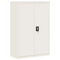 vidaXL File Cabinet White 90x40x140 cm Steel
