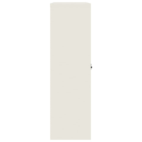 vidaXL File Cabinet White 90x40x140 cm Steel