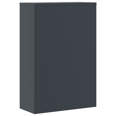 vidaXL File Cabinet Anthracite 90x40x140 cm Steel