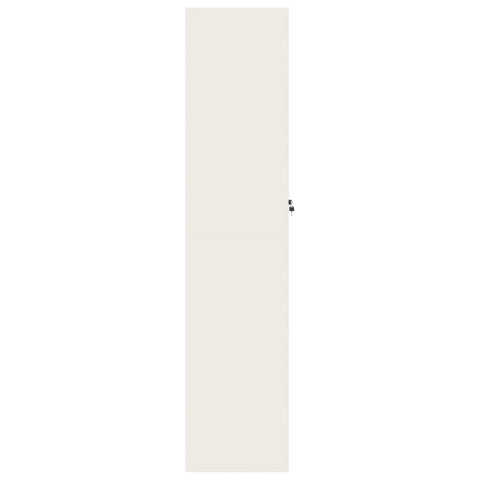 vidaXL File Cabinet White 90x40x180 cm Steel