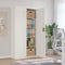 vidaXL File Cabinet White 90x40x180 cm Steel
