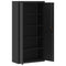 vidaXL File Cabinet Black 90x40x180 cm Steel