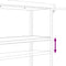 vidaXL File Cabinet Black 90x40x200 cm Steel