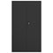 vidaXL File Cabinet Black 105x40x180 cm Steel