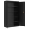 vidaXL File Cabinet Black 105x40x180 cm Steel